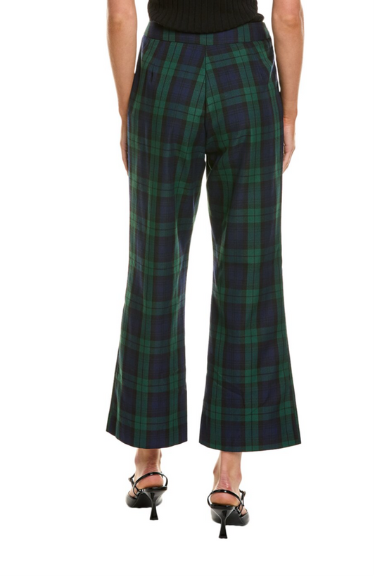 Alexia Admor Jayden Wide Leg Plaid Pant