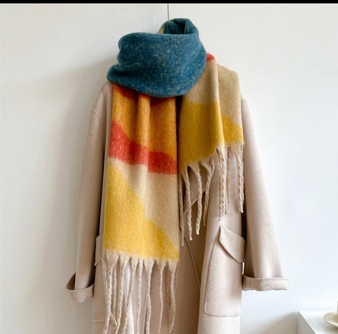 Kimmy Oversized Cashmere Scarf