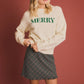 Round Neck Merry Pullover Sweater