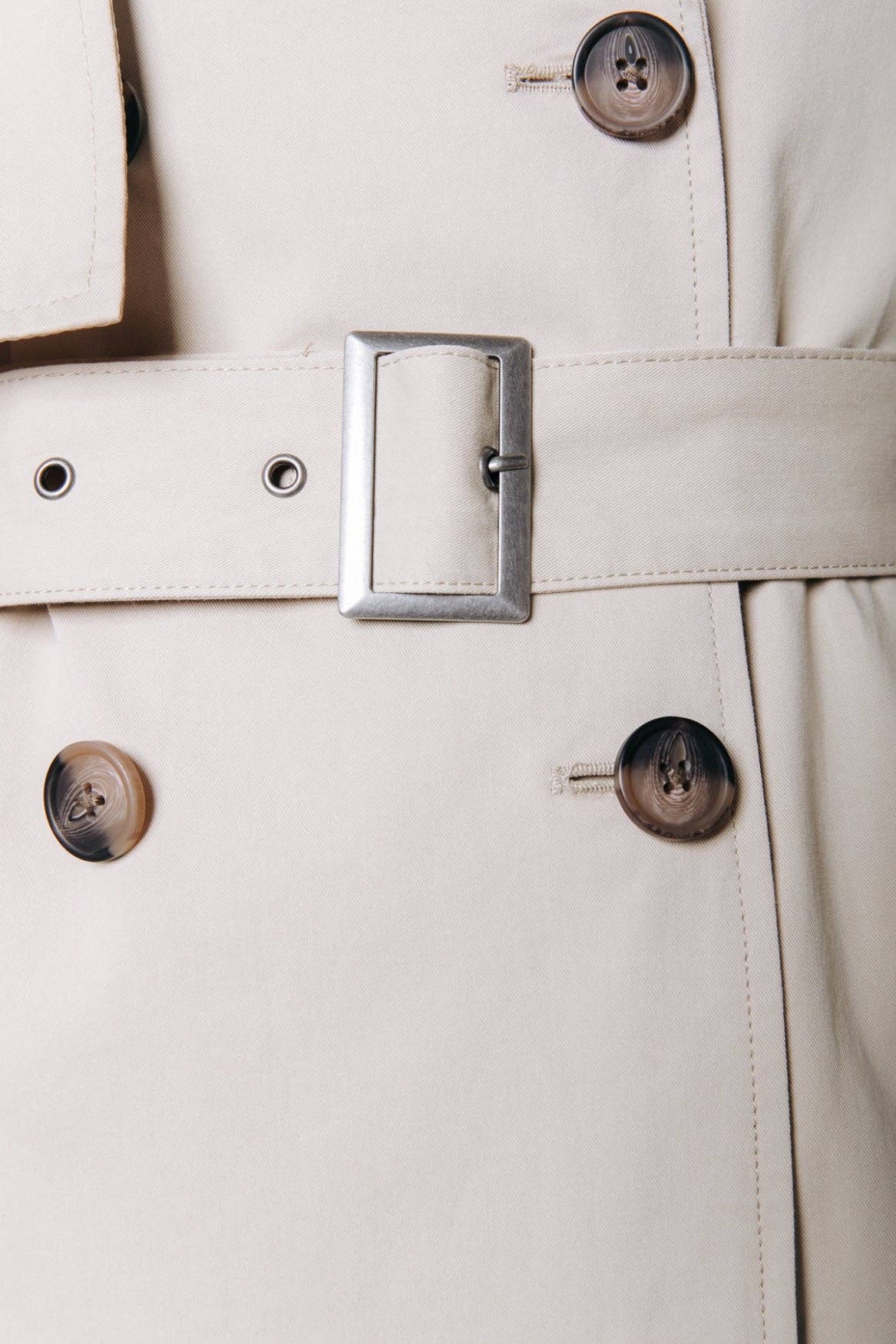 Kaia Trench Coat Light Sand