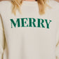 Round Neck Merry Pullover Sweater