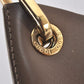 Gucci Vintage Brown Bamboo Handle Bag