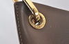 Gucci Vintage Brown Bamboo Handle Bag