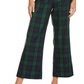 Alexia Admor Jayden Wide Leg Plaid Pant