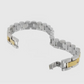 Brenda Grands Two Tone Watch Band Bracelet