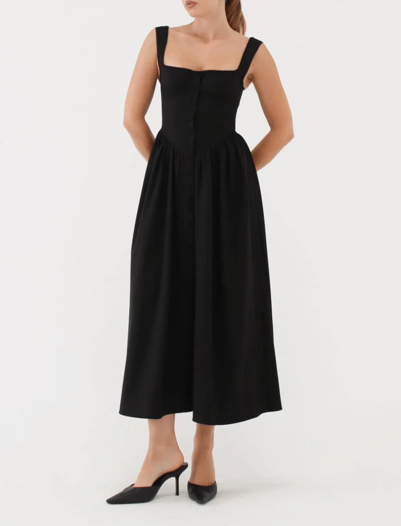 Antoinette Midi Dress -Rumored