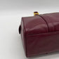 Christian Dior Bordeaux Red Boston Bag