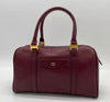 Christian Dior Bordeaux Red Boston Bag