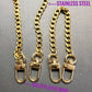 Louis Vuitton Lock and Key Necklace & Bracelet Set