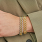 Brenda Grands Two Tone Watch Band Bracelet