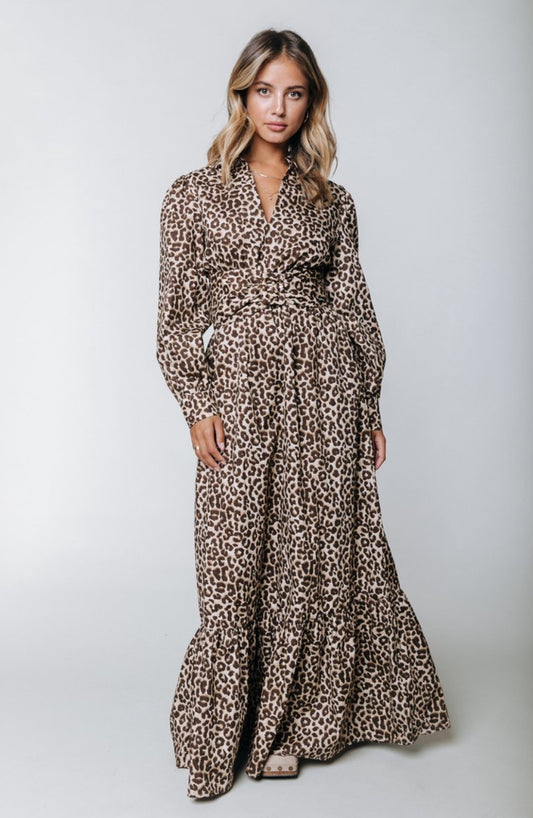 Davina Leopard Maxi