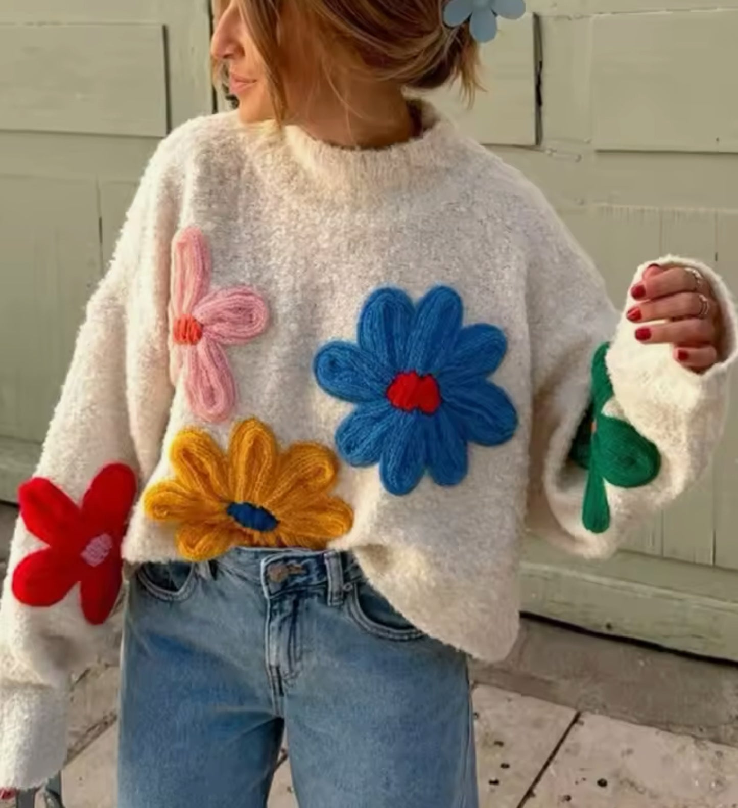 Flower Sweater