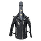 Mauritius Black Biker Jacket Wine Bottle Holder