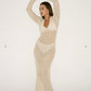 Ventura Crochet Maxi Dress