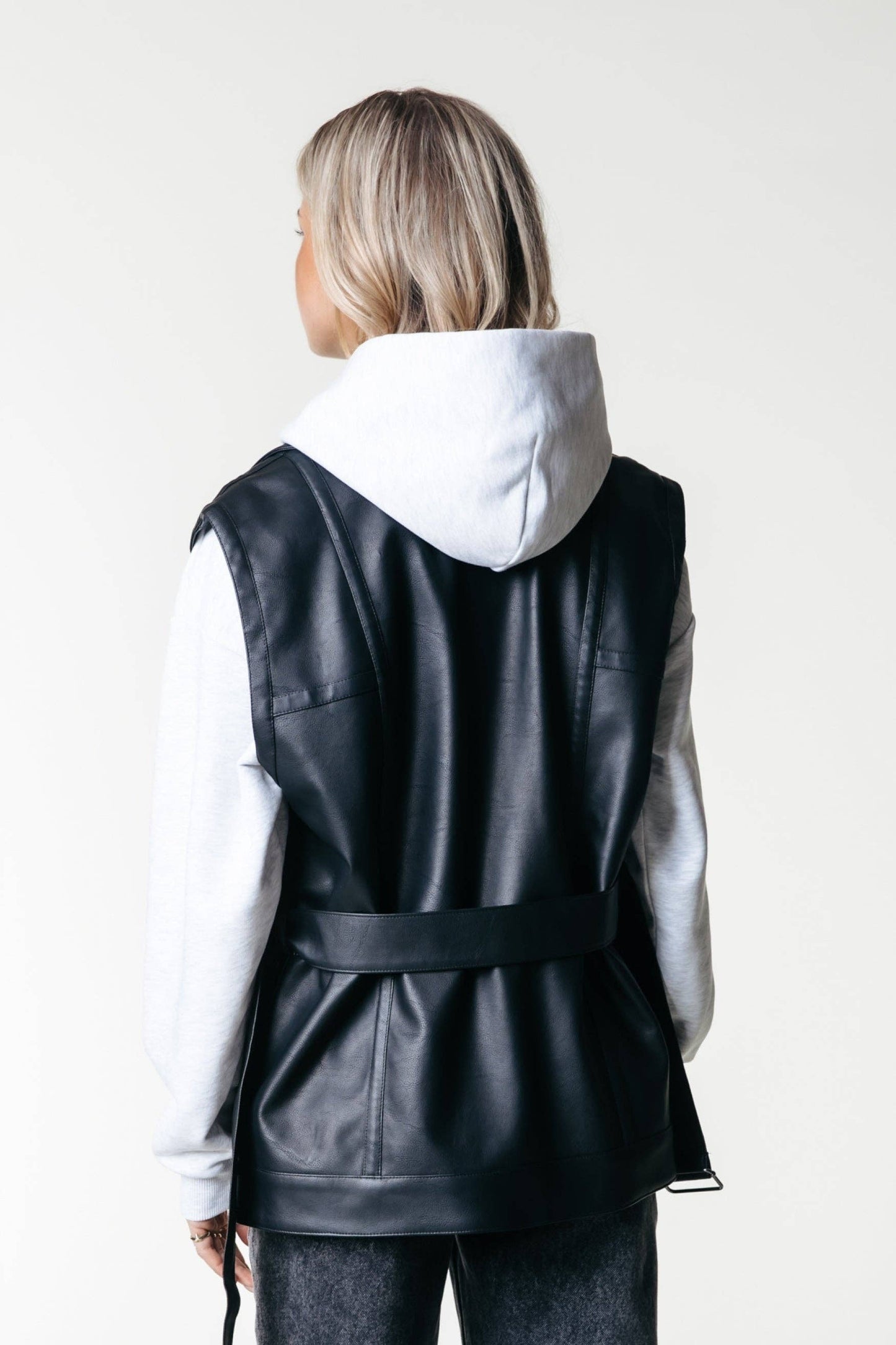 Ausha Vegan Leather Gilet