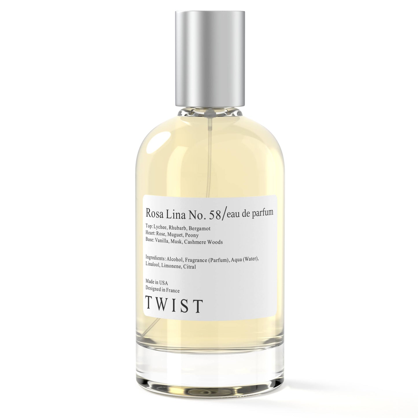 Twist Perfumes - Twist Rosa Lina No. 58 Inspired by Perfume De Marly Delina