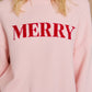 Round Neck Merry Pullover Sweater