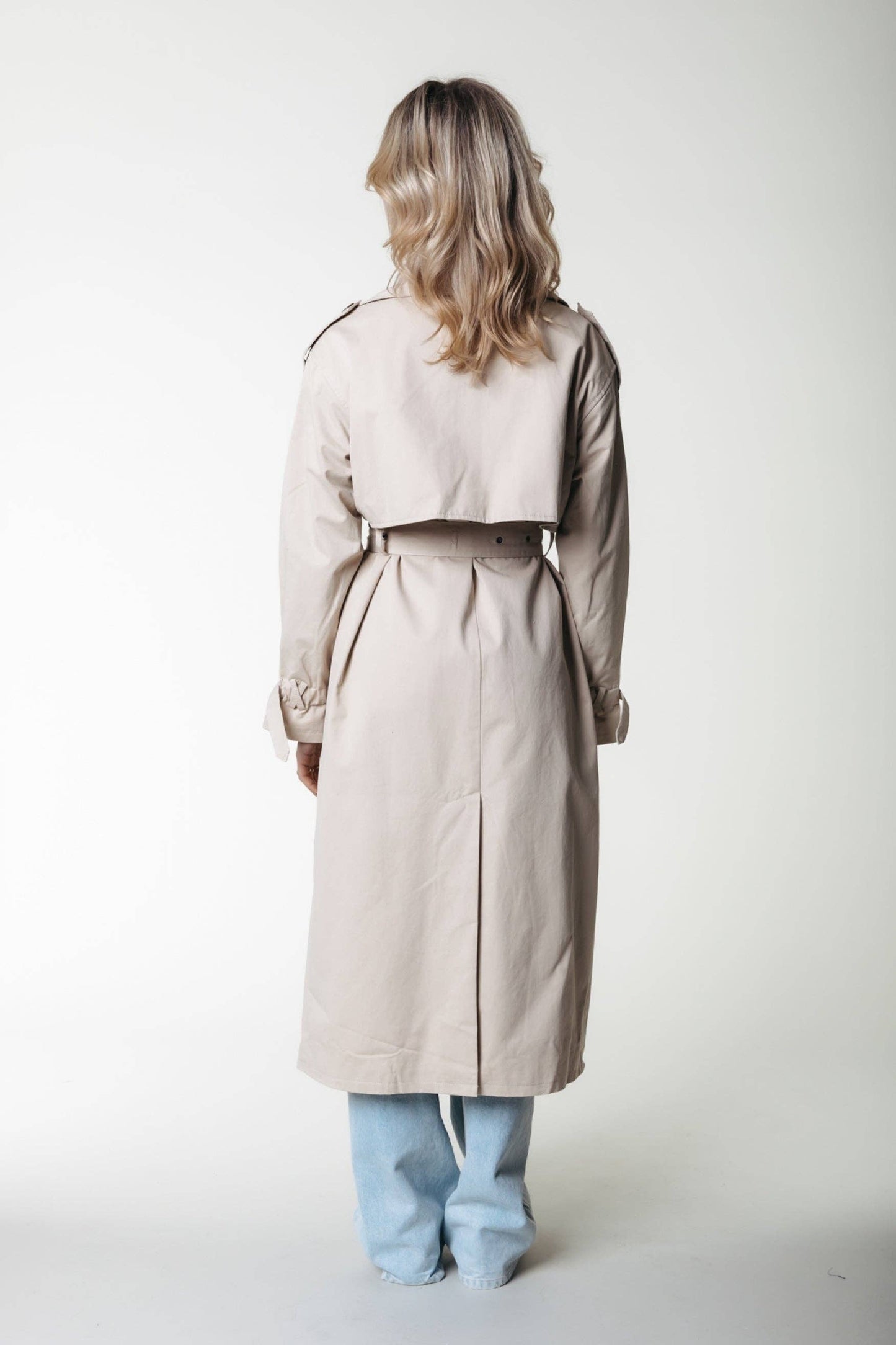 Kaia Trench Coat Light Sand